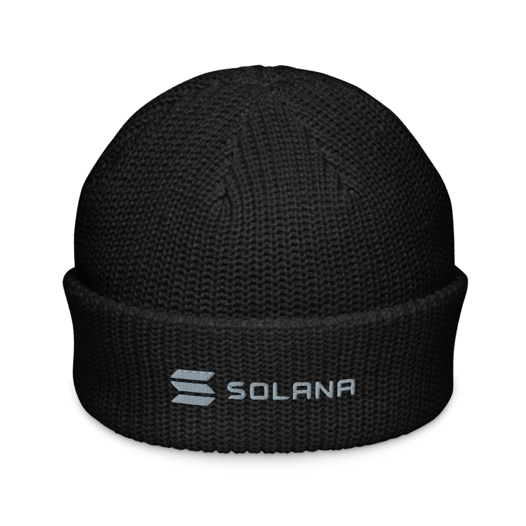 CRYPTO FISHERMAN BEANIE - SOLANA (SOL)