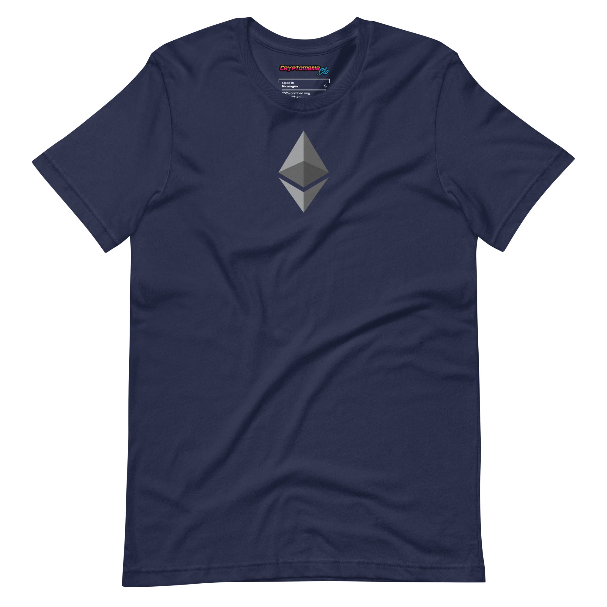 ETHEREUM (ETH) GREY LOGO T-SHIRT