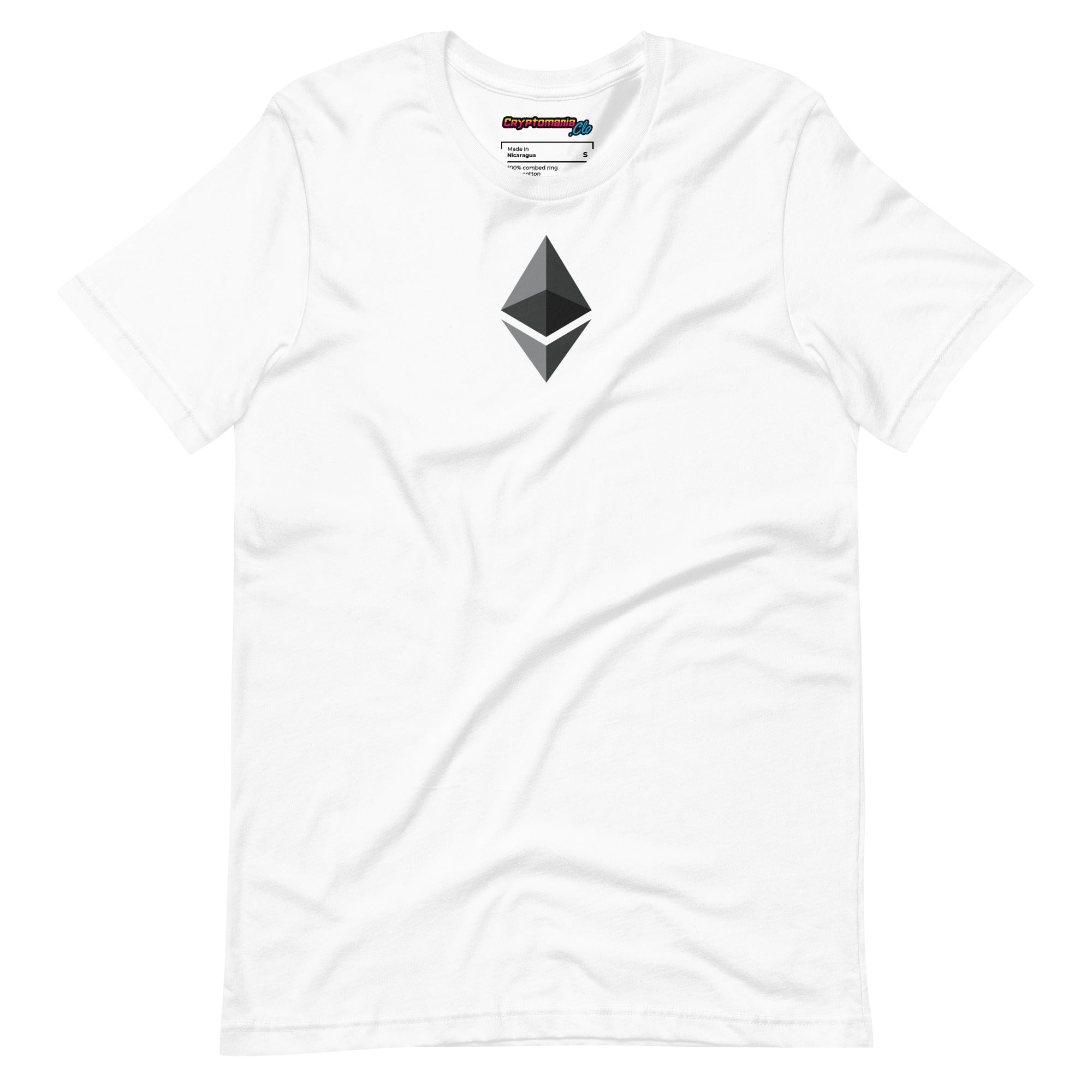 ETHEREUM (ETH) GREY LOGO T-SHIRT
