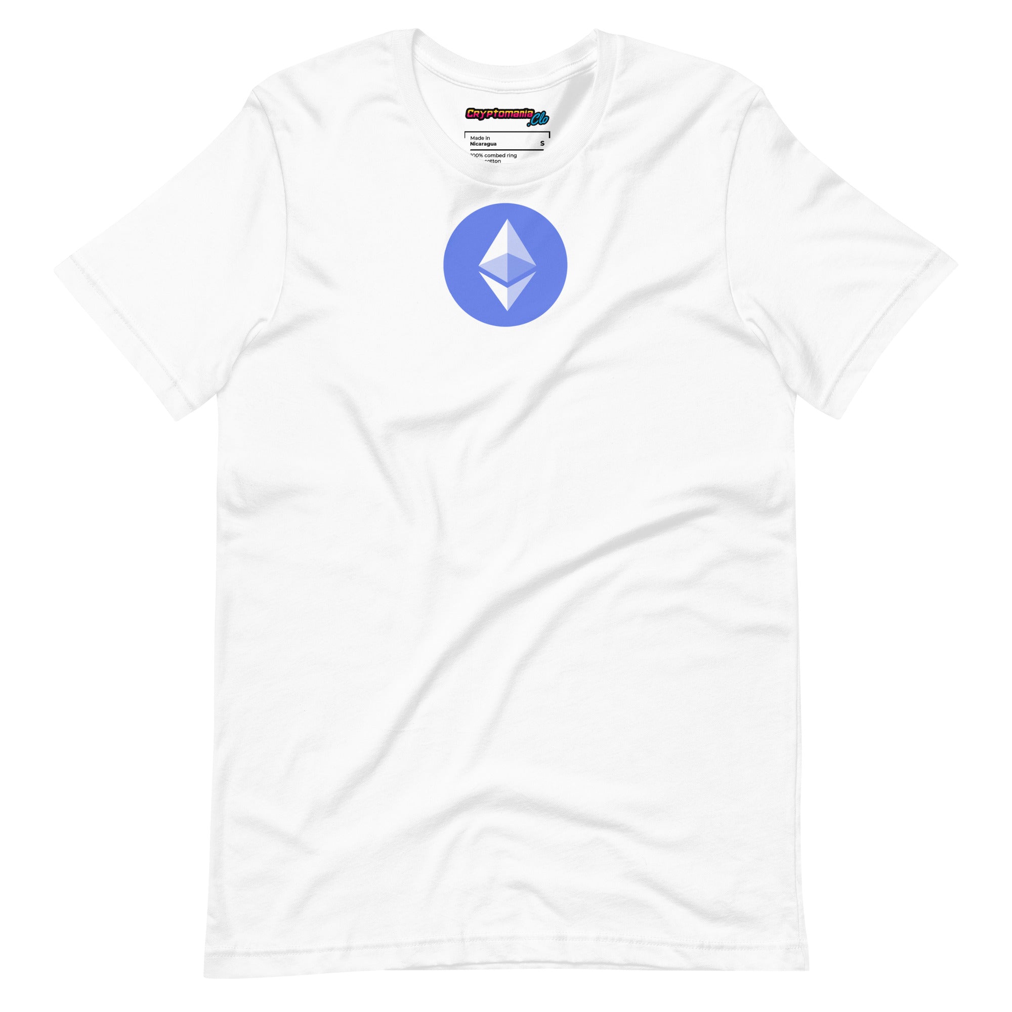 ETHEREUM (ETH) LOGO T-SHIRT (WHITE)