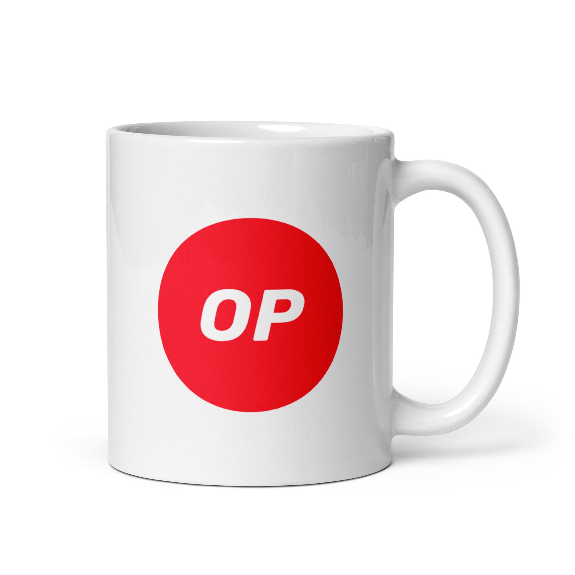 OPTIMISM (OP) MUG