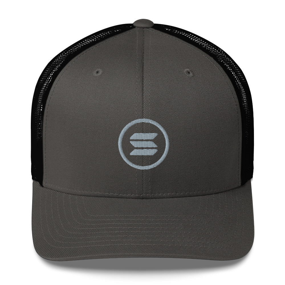 SOLANA (SOL) LOGO TRUCKER HAT