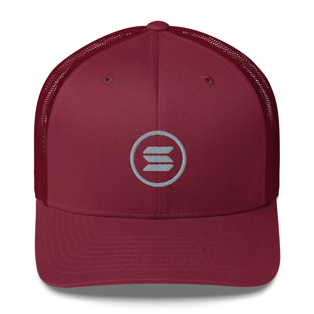 SOLANA (SOL) LOGO TRUCKER HAT