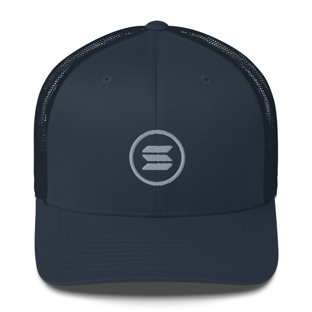 SOLANA (SOL) LOGO TRUCKER HAT